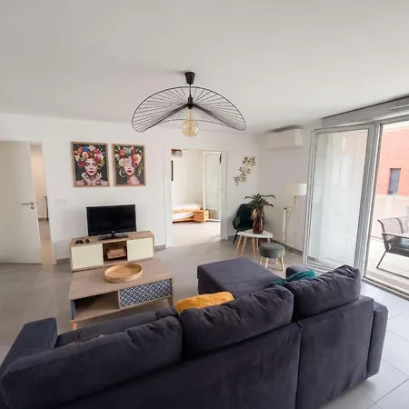 Apartment L'azulejo - Work From Ideal - Mobility Lease - 4pax Toulouse